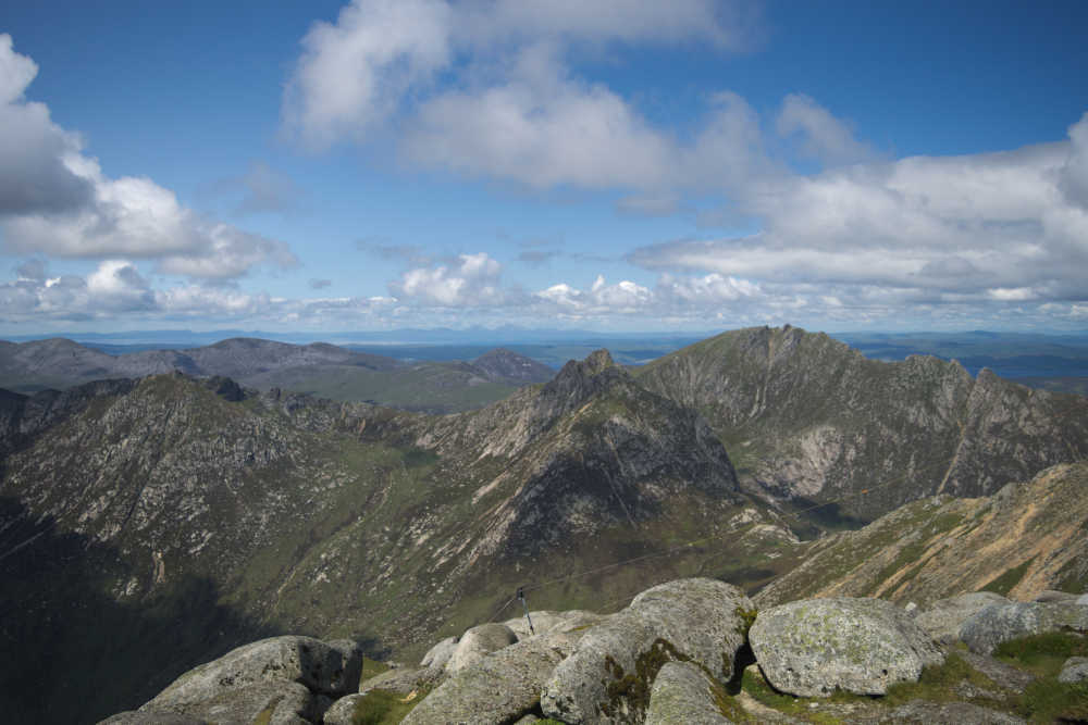 View from Goat Fell Summit, Isle of Arran
